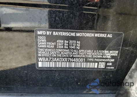 WBA73AK0XR7N48081